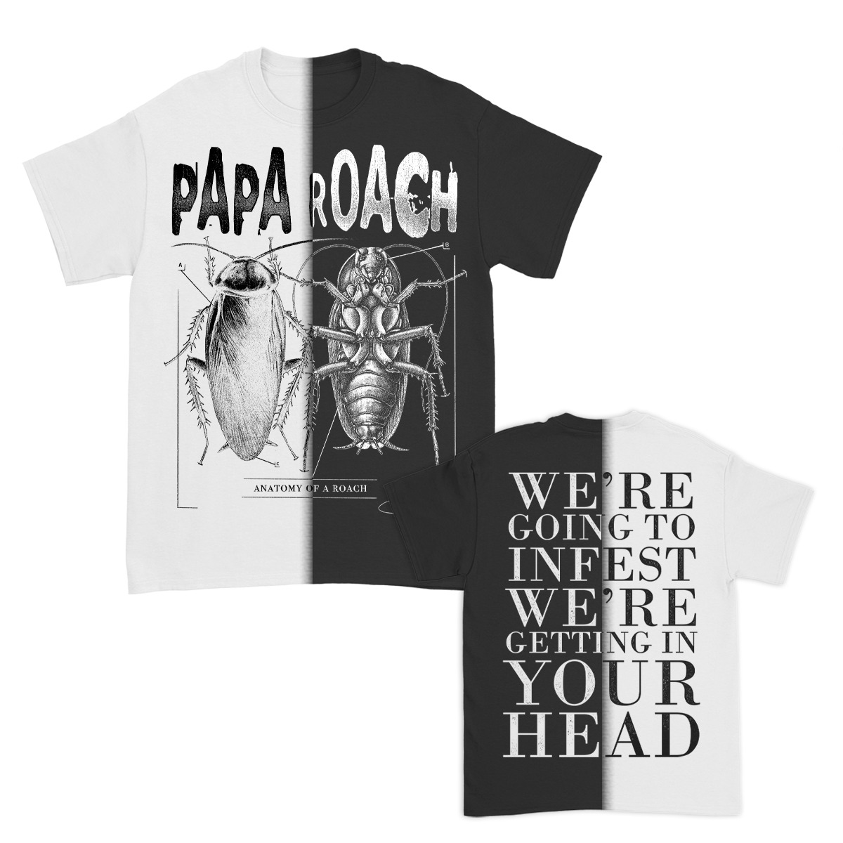 Papa roach top t shirt