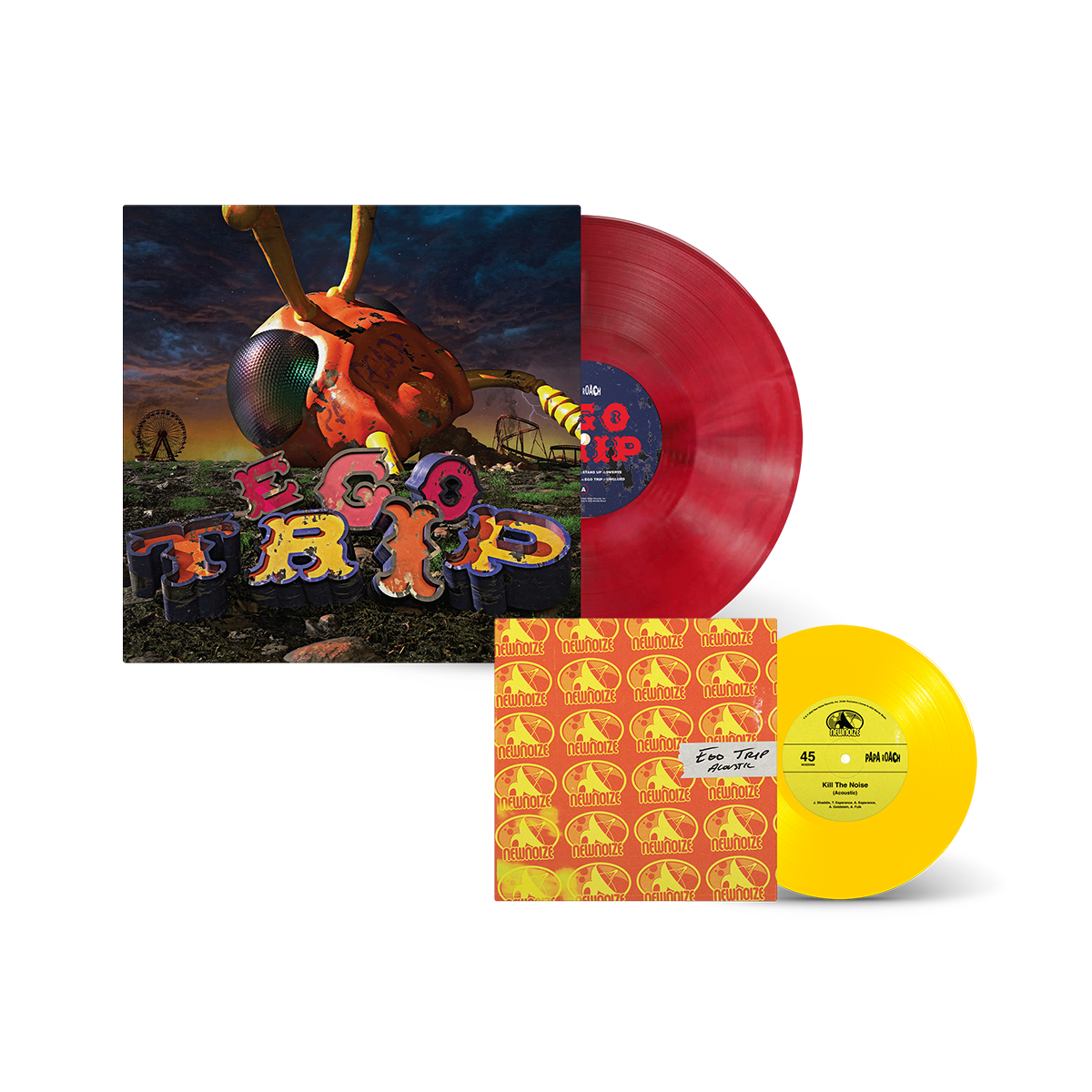 Papa Roach – Ego Trip LP (Strawberry Shortcake Splash)