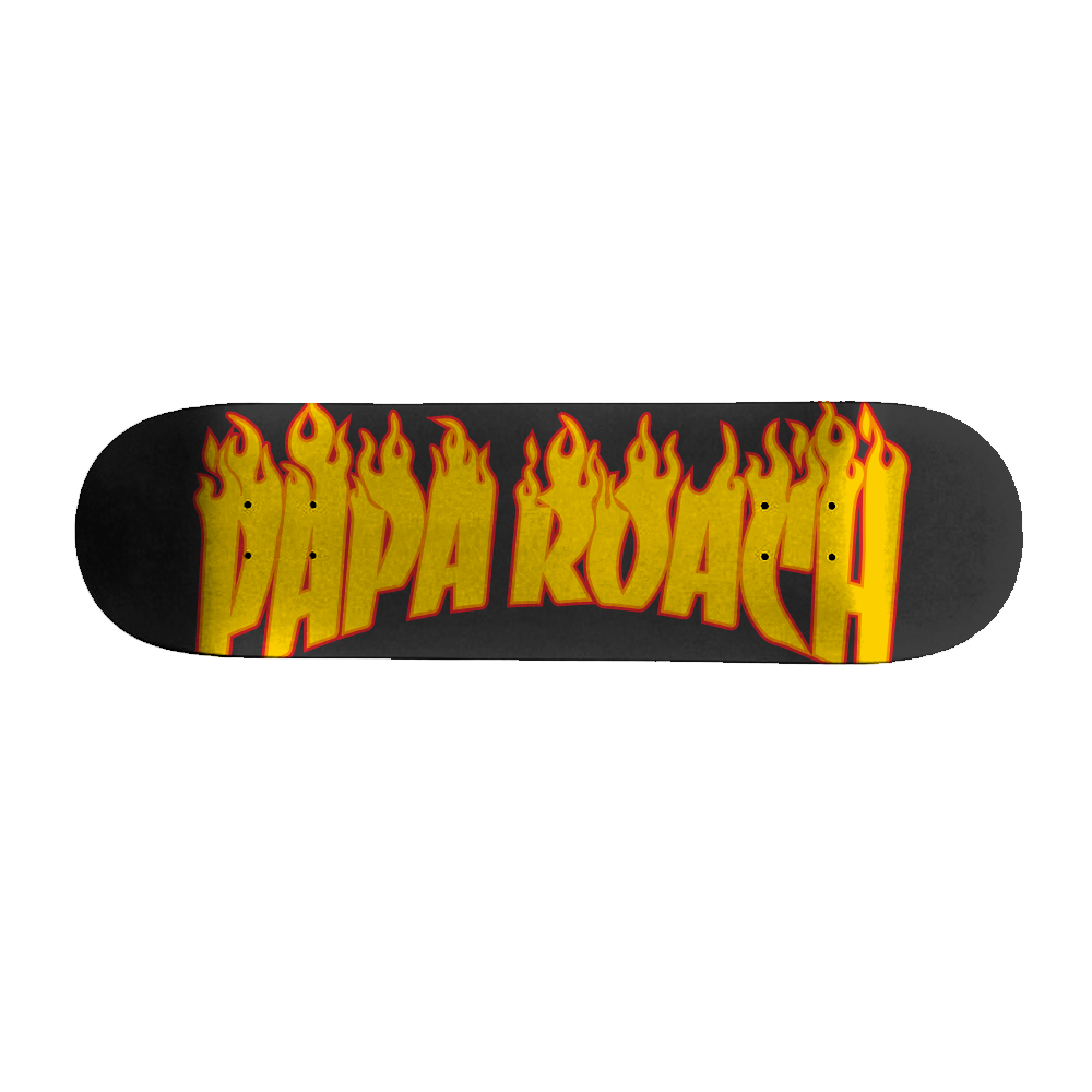 Firestarter Skate Deck (Black)