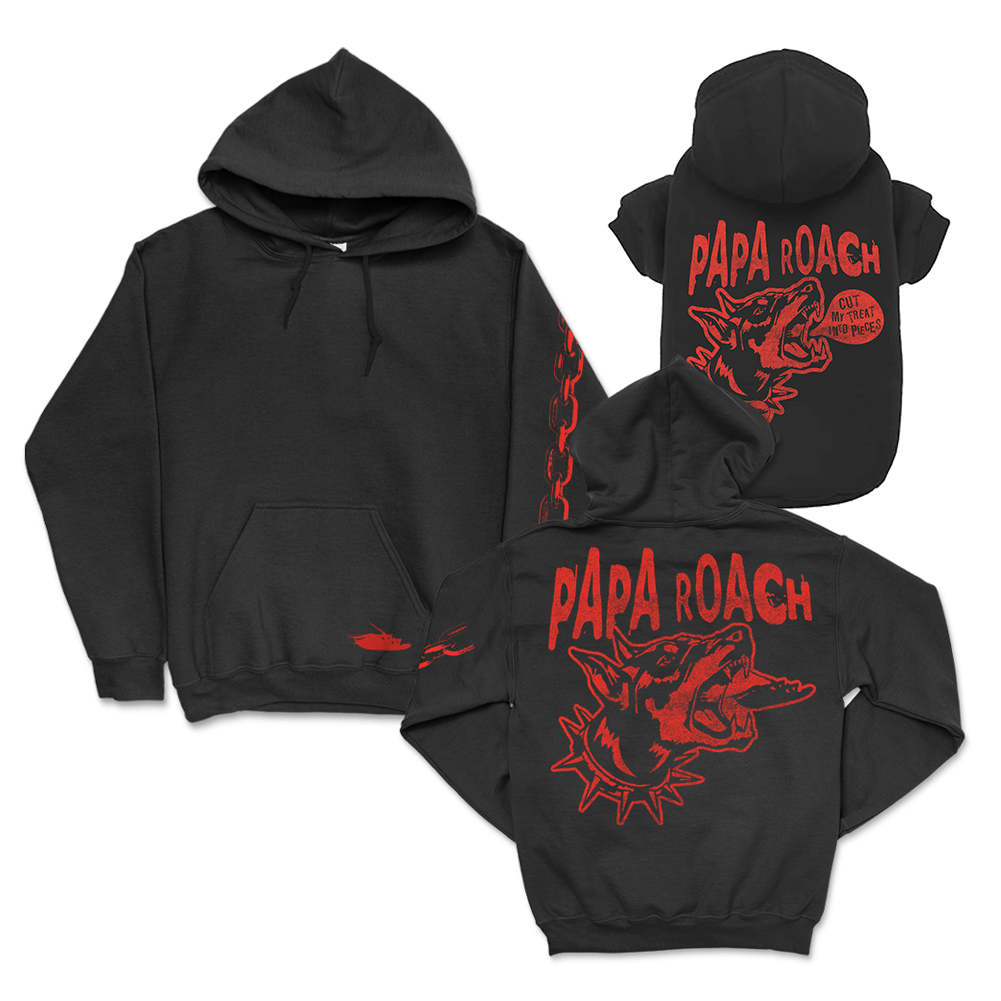 Papa Roach Owner + Dog Hoodie Bundle