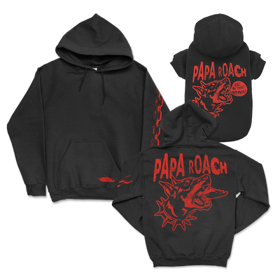 Papa Roach Owner + Dog Hoodie Bundle