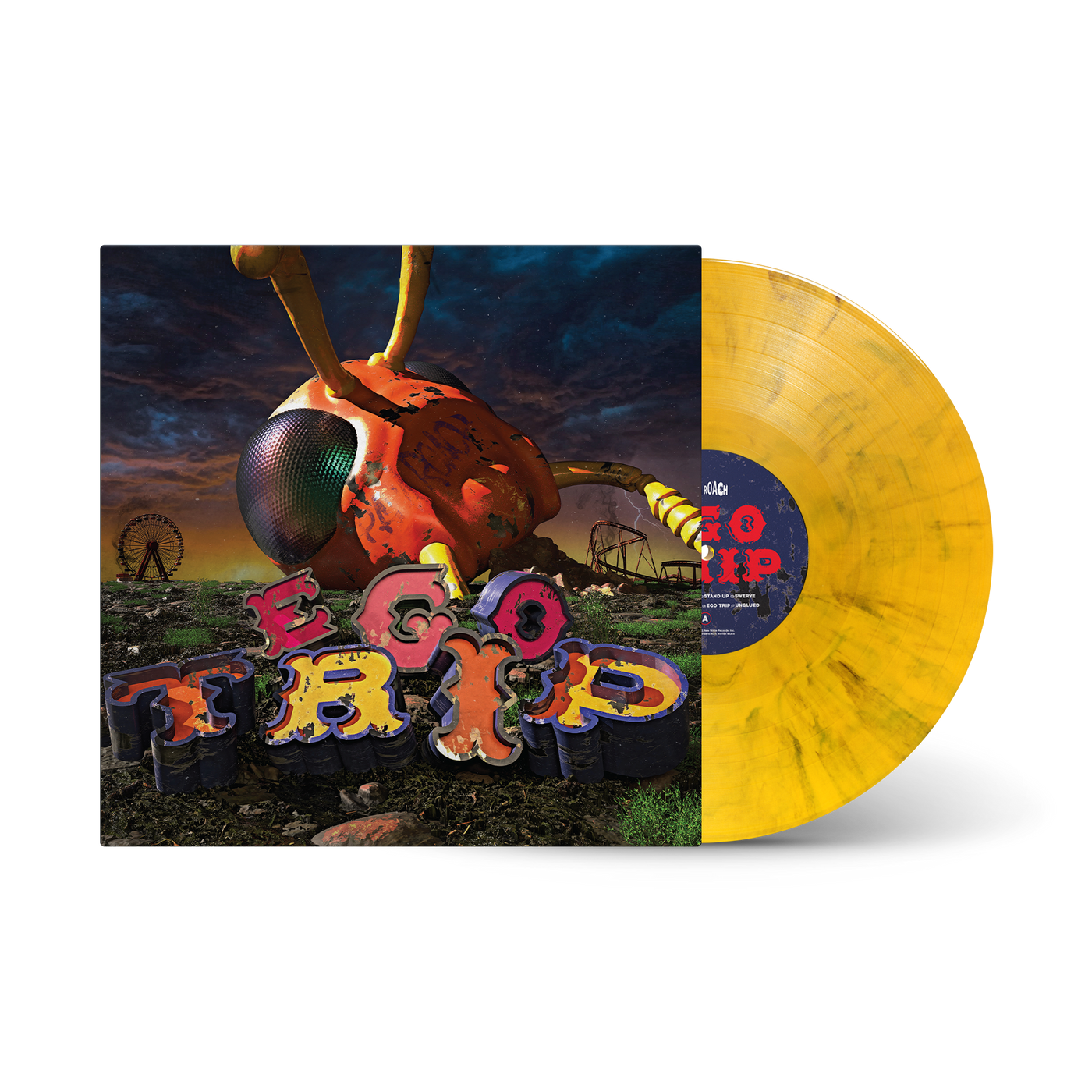 Ego Trip LP (Yellow/Black Swirl)