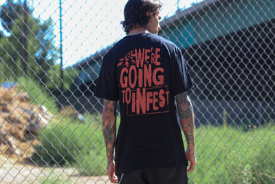 We’re Coming To Infest T-Shirt (Black)