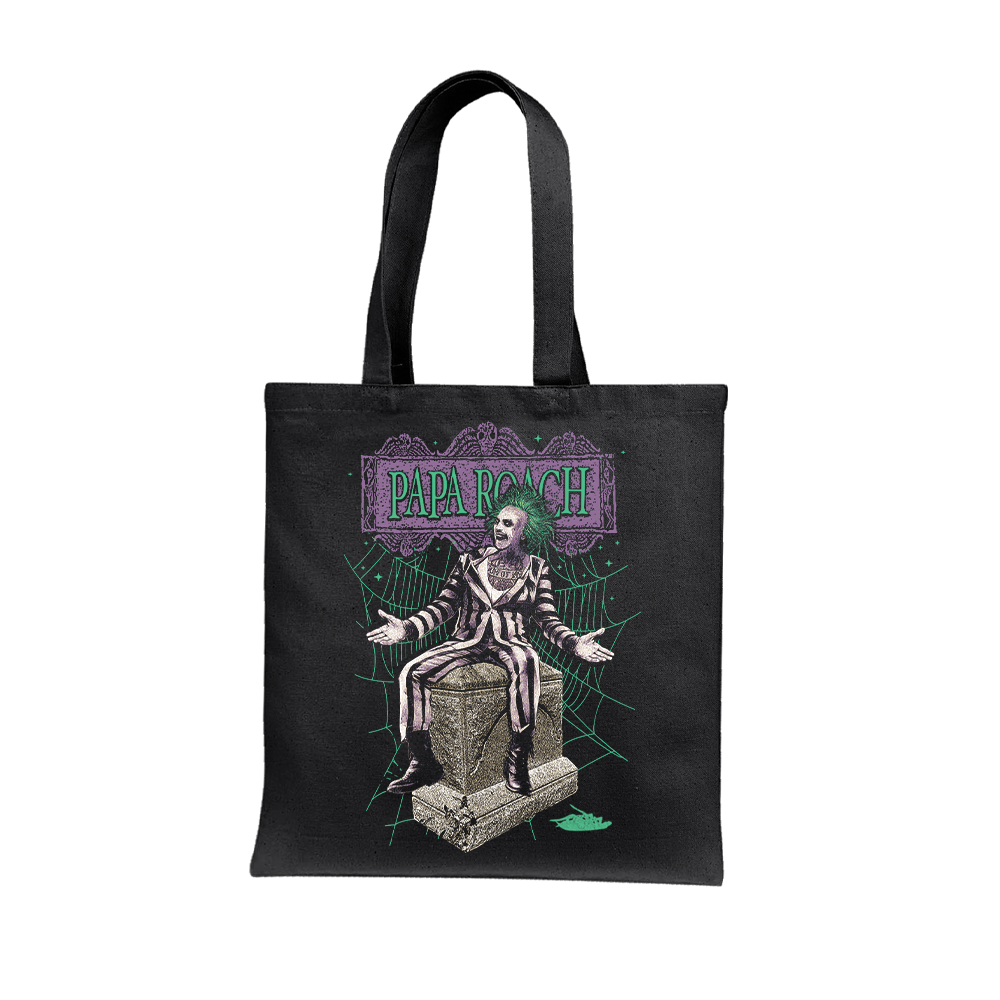 Beetlejuice Tote (Black)